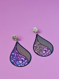 Filigree Teardrop Dangles 