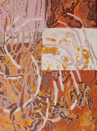 Image 2 of entangled, light like honey like glue