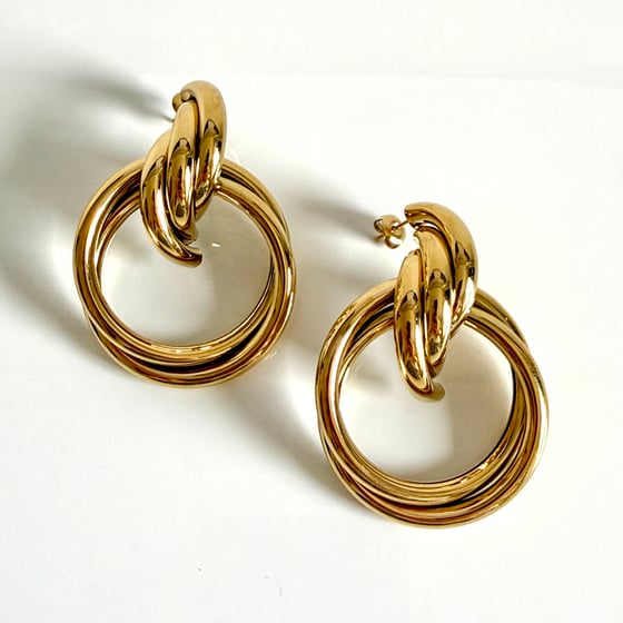 Image of ORECCHINI HOOPS TORCHON