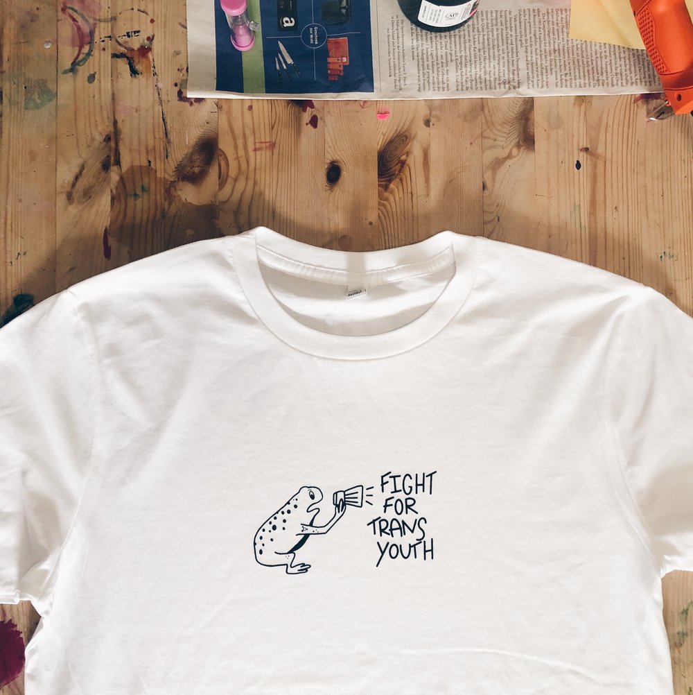 FIGHT FOR TRANS YOUTH T-SHIRT
