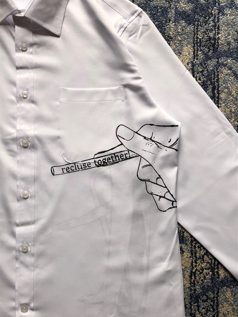 ‘Easy Revenge’ CSM button up 