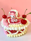 MyMelody Rose Jewelry Box Cake 🍰