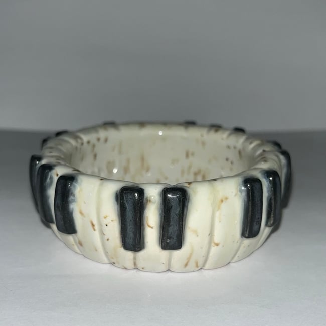 Speckled Piano Bracelet - 8 in inner diameter 