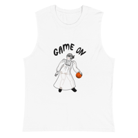 Image 1 of “Game On” unisex muscle tank