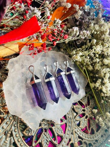 Image of Amethyst Point Pendant 