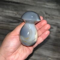 Image 2 of Orca Agate Mushroom B