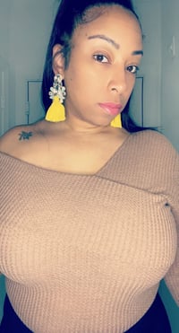 Image 4 of Bombshell tassel earrings CANARY YELLOW