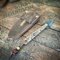 Image 3 of BROKEN ARROW • Aztec pattern bronze