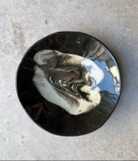 Image 1 of Assiette creuse tableau, noire  Ø21 cm 