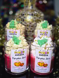 Image 1 of Handmade Pumpkin Spice Candle 8oz