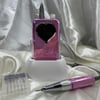 Pink Holographic Nail Drill