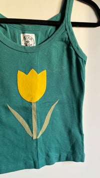 Image 2 of S - tulip tank green