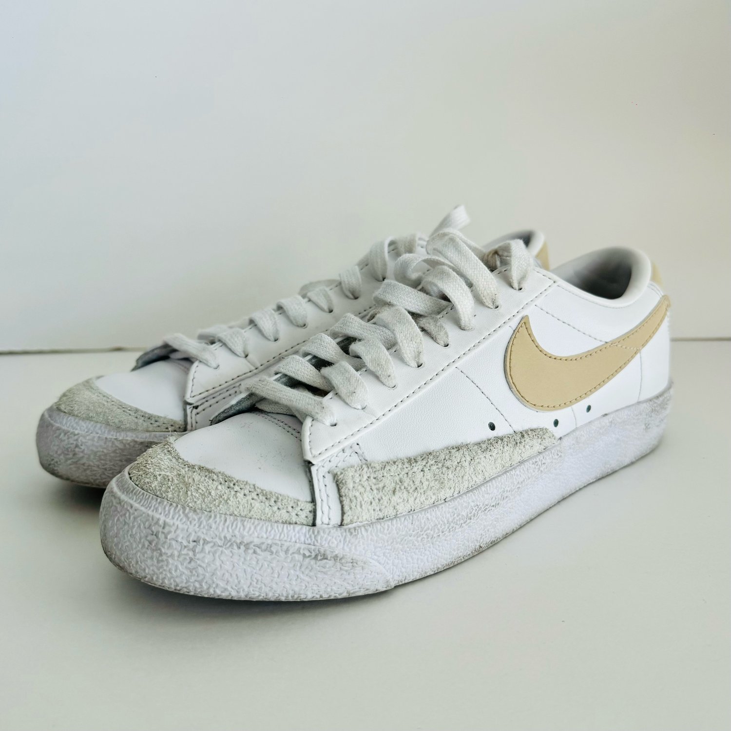 Image of Nike Blazer Low 77 White Pale Coral - SIZE 7 - Women's