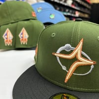 Image 1 of New Era 59Fifty C. Neil Rifle Green / Black Gamer Pack 