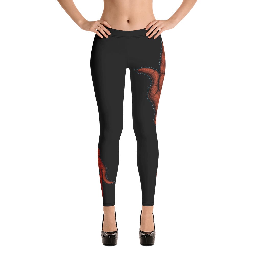 Evil Eye (Rust) Leggings