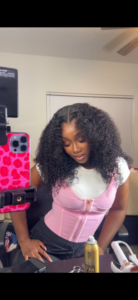 Image of 18” Burmese Curly 5X5 Lace Closure