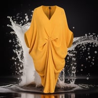 Image 4 of GraceFlow Batwing Ruched Dress