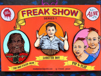 Image 1 of Freak Show Pin Set