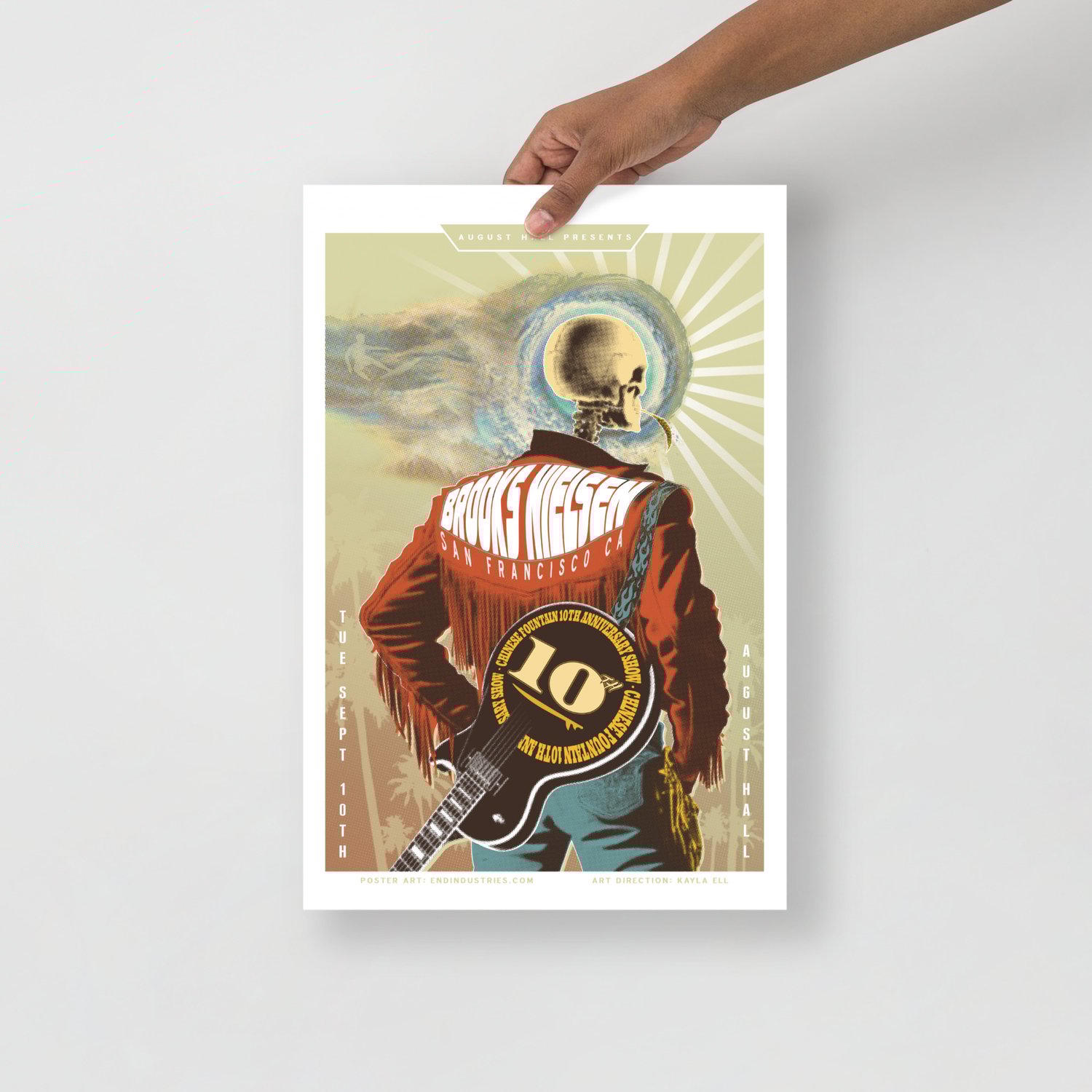 Image of Brooks Nielsen 12x18 Gig Poster