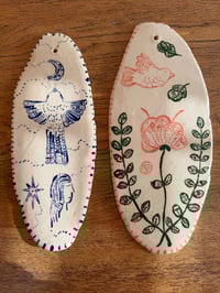 Image 2 of Tableau *douceur fleurie* céramique