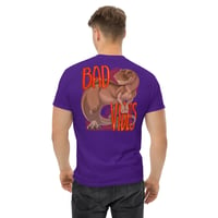 Image 4 of Men's classic tee - Dino w/ Bad Vibes (Back)