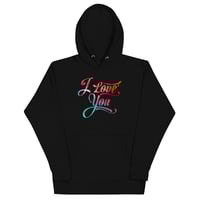 I Love You Unisex Hoodie Slim Fit*