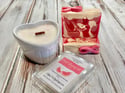 Ceramic Heart Soy Candles