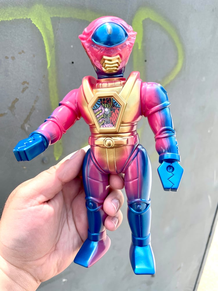 Image of 1/1 SkullRizer Cyclyptor "Thermal Vision" Sofubi