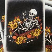 Image 1 of Skeleton at the Feast A5 Print