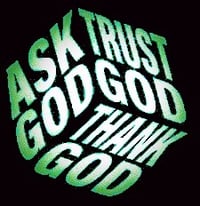 Image 2 of Ask God Trust God Thank God