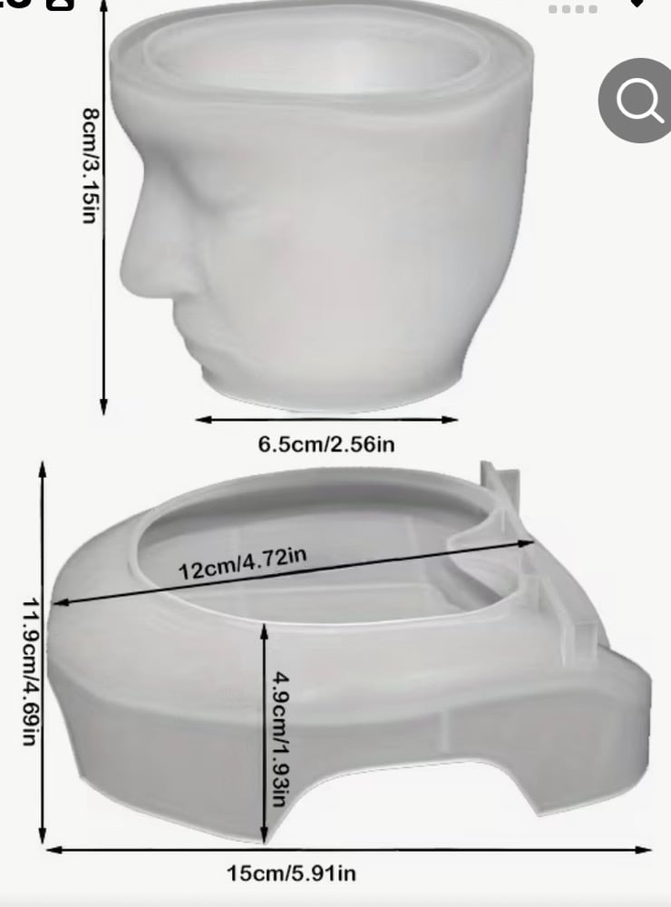 Image of Cup and Saucer with Face