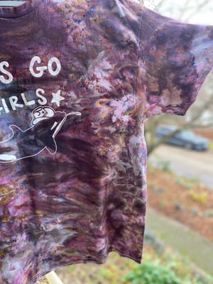 Image of XL Let's Go Girls Tie Dye Shirt 6