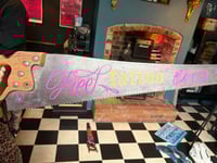 Image 5 of Hand Painted Vintage Saw | Free Tattoo Fixer