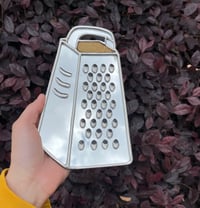 Image 5 of Stained glass cheese grater mirror