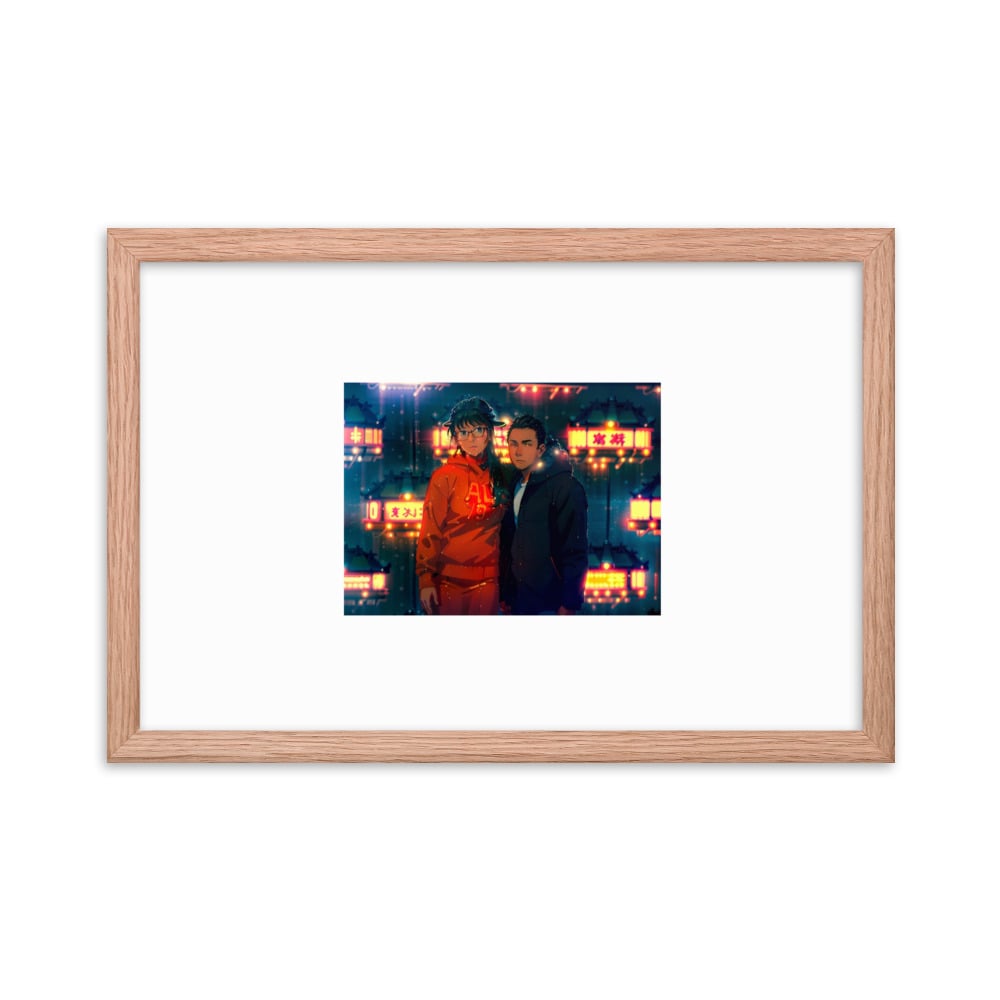 ZEN EXP - “Fan Luv” Framed photo paper poster