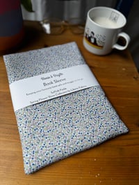 Image 1 of Padded Book Sleeve Liberty Suffolk Meadow