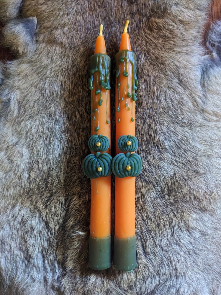 Image of Pumpkin Ritual Taper Set 