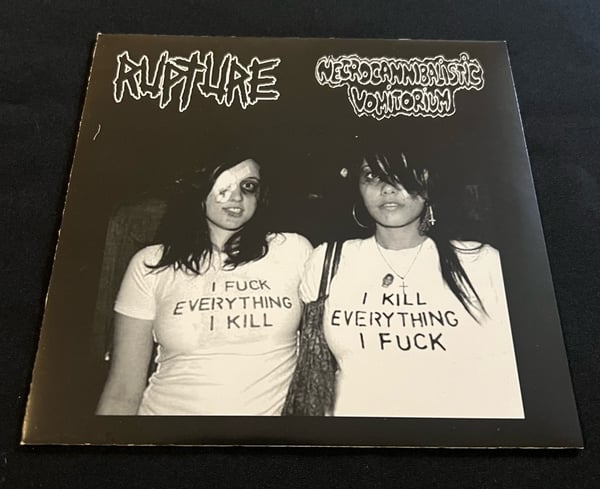 Image of Rupture / Necrocannibalistic Vomitorium Split 