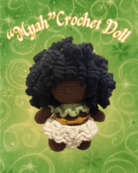 “Myah” Crochet Doll
