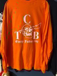 Image 1 of WL  TCB. High Viz  Orange  Long Sleeve Tee 