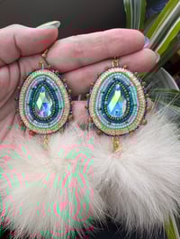 Image 3 of "Crystal Lake" with detachable pompoms