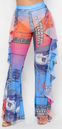 Image 4 of Money Sheer Pants 