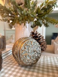 Image 1 of Sage & Brass Decorative Sphere