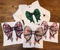 Mascot Bow Tee + Crewneck Sweatshirts