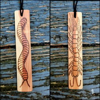 Image 1 of Centipede/Millipede Cedar Bookmark