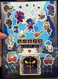 Image 3 of Deltarune Sticker Sheet