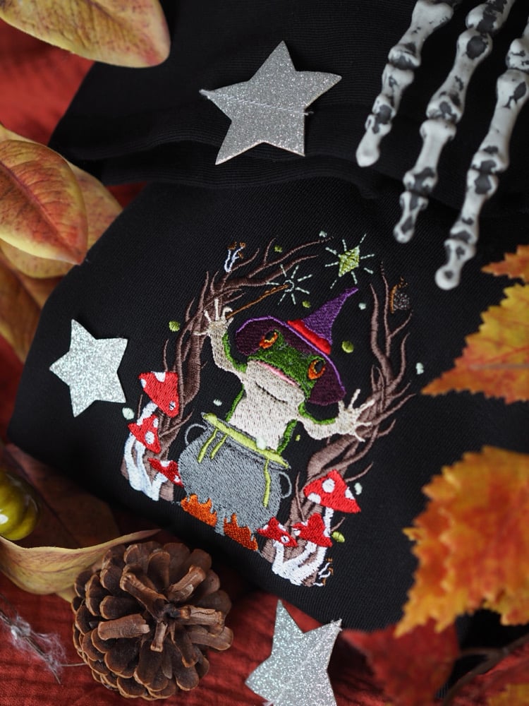 Image of Abracroakdabra - Black Hoody 