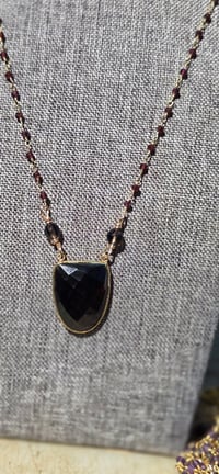 Image 2 of Smoky Athena Necklace