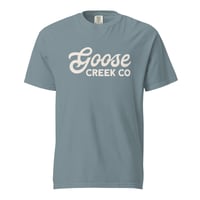 Image 3 of Goose Creek Co Front Brand Unisex Garment-Dyed Heavyweight T-shirt