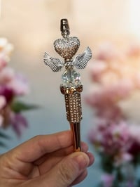 Image 1 of Rose Gold Heart Pen
